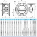Затвор PAM Saint-Gobain EUROSTOP JPA DN 250 PN 10 поворотный фланцевый с двойным эксцентриком с ручным управлением