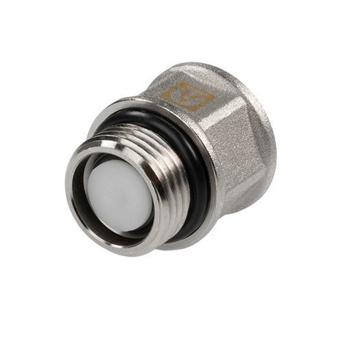 Клапан отсекающий VALTEC VT.539.N.04 1/2&amp;quot; DN 15 PN 10 для монтажа автоматического воздухоотводчика, латунный с никелевым покрытием
