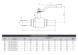 Кран BROEN BALLOMAX КШТ 60.112.015.А.40 DN 15 PN 40 полнопроходный стальной шаровый
