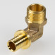 Угольник 90 градусов VALTEC VTm.453.G НР 1/2&amp;quot; DN 20x15 PN 16 латунный