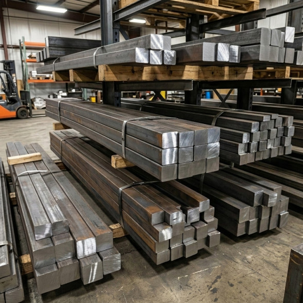 Поковка квадратная 90х90 мм 12Х18Н10Т ГОСТ 8479-70