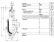 Задвижка HAWLE 3600 DN 65 PN 10 шиберная ножевая гильотинного типа