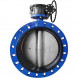 Затвор дисковый чугунный Benarmo 2110R DN 500 PN 10/16 поворотный фланцевый с редуктором