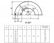 Отвод стальной 180-2-133х4-12Х18Н10Т ГОСТ 17375-2001 бесшовный крутоизогнутый