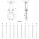 Задвижка шиберная VALSTOK VA-013-01-HW(N)-NBR Ду 125 Ру 10 односторонняя чугунная межфланцевая штурвал с невыдвижным штоком