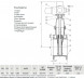 Задвижка VGA D21.04 DN 350 PN 16 фланцевая клиновая чугунная с электроприводом с обрезиненным клином