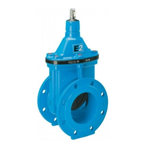 Задвижка HAWLE 4000E2 DN 65 PN 10/16 фланцевая клиновая чугунная с обрезиненным клином разборная