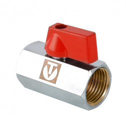 Кран шаровой VALTEC MINI 1/2&amp;quot; Ду15 Ру10 с внутренней резьбой VT.330.N.04