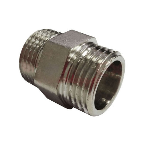 Ниппель VALFEX VF.582 НР 1 1/2&amp;quot; Ду 40 Ру 40 никелированный латунный