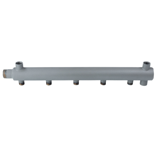 Коллектор распределительный VALTEC VTc.510.BS.SG40060406 6 отводов ВР-НР 1&amp;quot;x1/2&amp;quot; DN 25 PN 16 без регулировки
