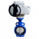 Затвор Kvant KV01 DN 500 PN 16 дисковый поворотный межфланцевый с электроприводом ГЗ-ОФ-45/11К