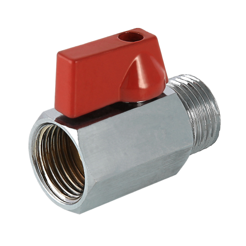 Кран шаровой VALTEC MINI 1/2&amp;quot; Ду15 Ру10 с внутренней–наружной резьбой VT.331.N.04