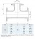 Тройник фланцевый HAWLE 8510 DN 300-300 PN 16