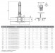 Кран шаровой цельносварной LD КШ.Ц.П.Р.GAS.600.025.П/П.02.H Ду 600 Ру 25 стальной полнопроходный для подземной установки под приварку с редуктором