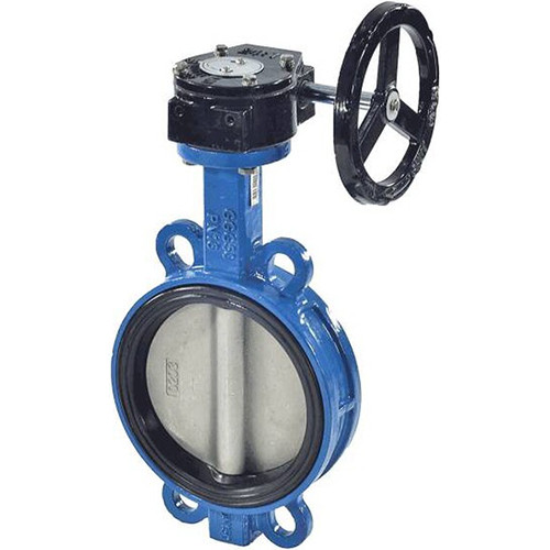 Затвор дисковый чугунный Benarmo 2011R DN 300 PN 10/16 поворотный межфланцевый с редуктором EURO