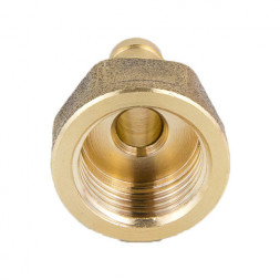 Переходник для шланга латунный Aquasfera 9101 DN 13x15 PN 25 резьба - 1/2&amp;#039;&amp;#039;x13, резьбовой ВР-НР, 9101-07