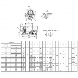 Опора ОПХ3-100.108 Ду 108 мм ОСТ 36-94-83 подвижная