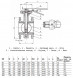 Затвор дисковый чугунный Benarmo 2110H DN 65 PN 16 поворотный фланцевый с рукояткой
