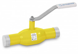 Кран шаровой газовый TEMPER 39220065 полнопроходной под приварку DN 65 PN 25
