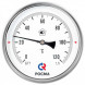 Термометр РОСМА БТ-51.211-200 Дкорп=100мм 2,5 МПа кл. 1,5 G1/2&amp;quot; Tраб = 0...+120°C биметаллический осевой 00000002541