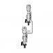 Коллекторная группа VALTEC VTc.588.EMNX.0606 6-ти контурный ВР-НР 1&amp;quot;x3/4&amp;quot; DN 25 PN 9 с регулирующими и балансировочными клапанами