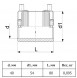 Муфта э/с Georg Fischer GF 40 мм SDR 11 для ПЭ труб 753911609