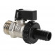 Кран шаровой VALTEC 1/2&amp;quot; Ду15 Ру10 дренажный VT.430.N.04