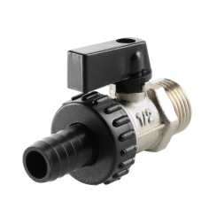 Кран шаровой VALTEC 1/2&amp;quot; Ду15 Ру10 дренажный VT.430.N.04