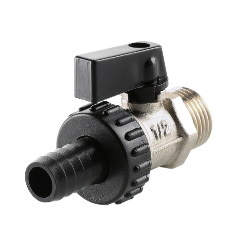 Кран шаровой VALTEC 1/2&amp;quot; Ду15 Ру10 дренажный VT.430.N.04