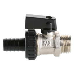 Кран шаровой VALTEC 1/2&amp;quot; Ду15 Ру10 дренажный VT.430.N.04
