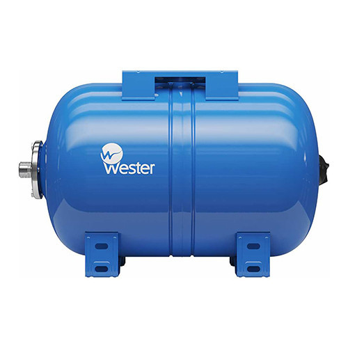 Гидроаккумулятор Wester WAO 19  НР 1&amp;quot; DN 280 PN 10 мембранный горизонтальный для систем водоснабжения