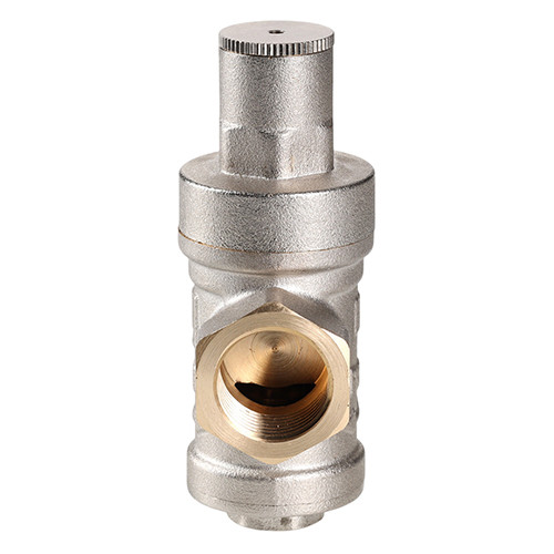 Редуктор давления VALTEC VT.083.N.04 1/2&amp;#039;&amp;#039; DN 15 PN 16 поршневой, прямого действия, латунный с никелированным покрытием