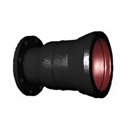 Переход ХРФ Ду 600х300 ВЧШГ ГОСТ 5525-88 чугунный раструб-фланец