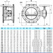 Затвор PAM Saint-Gobain EUROSTOP JPA DN 350 PN 16 поворотный фланцевый с двойным эксцентриком с ручным управлением
