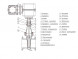 Задвижка 30лс964нж Ду1000 Ру 25 стальная с электроприводом