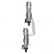 Коллекторная группа VALTEC VTc.589.EMNX.0603 3-х контурный ВР-НР 1&amp;quot;x3/4&amp;quot; DN 25 PN 9 с регулирующими клапанами и расходомерами