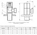 Клапан (вентиль) угловой для бытовых приборов латунный Aquasfera 1077 DN 15 PN 10 резьба - 1/2&amp;quot;х3/4&amp;quot;, покрытие - хром, с отражателем, резьбовой НР-НР, маховик хромированный, 1077-02
