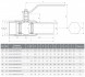 Кран шаровый цельносварной LD КШ.Ц.С.015.040.Н/П.01 Ду 15 Ру 40 нержавеющий неполнопроходный муфтовый/под приварку