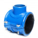 Седелка резьбовая для пластиковых труб UR-CAST UR-03 DN 125 x 3/4&amp;#039;&amp;#039; PN 16 чугунная
