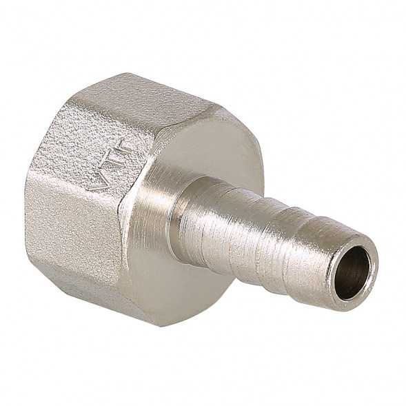 Латунный штуцер VALTEC 1/2&amp;quot; для шланга с внутренней резьбой VTr.654.N.0412