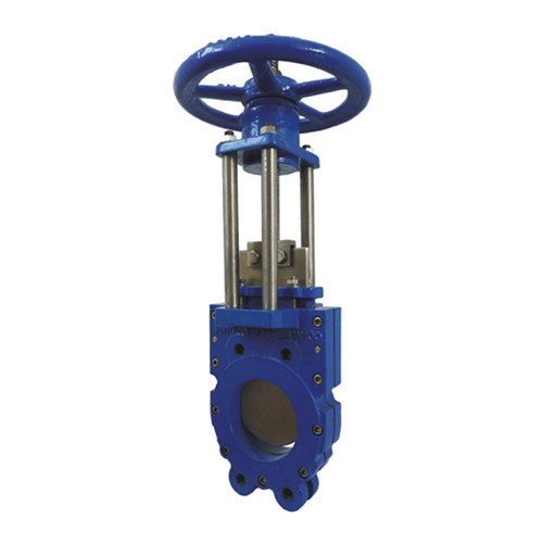 Задвижка шиберная ABRA KV-02 DN 300 PN 10 чугунная фланцевая с редуктором