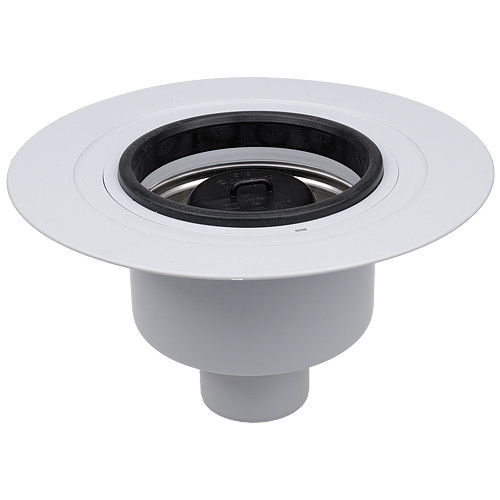 Корпус трапа HL317KN DN50/75/160 вертикальный выпуск, вкладка из нержавеющей стали