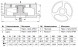 Клапан обратный Benarmo 3030 DN 100 PN 40 осевой межфланцевый