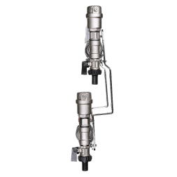 Коллекторная группа VALTEC VTc.589.EMNX.0606 6-ти контурный ВР-НР 1&amp;quot;x3/4&amp;quot; DN 25 PN 9 с регулирующими клапанами и расходомерами