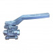 Кран шаровой ABRA BV11 ВР 1/2&amp;quot; DN 15 PN 40 ISO верхний фланец нержавеющая сталь