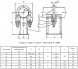 Опора Дн 133 10 ОСТ 108.275.37-80 неподвижная однохомутовая углеродистая сталь, ТЭС и АЭС