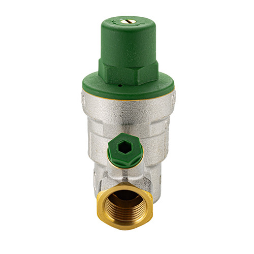 Редуктор давления VALTEC VT.089.NH.06 1&amp;#039;&amp;#039; DN 25 PN 16 мембранный, регулируемый, латунный с никелевым покрытием