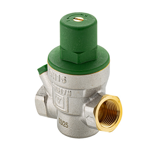 Редуктор давления VALTEC VT.089.NH.06 1&amp;#039;&amp;#039; DN 25 PN 16 мембранный, регулируемый, латунный с никелевым покрытием