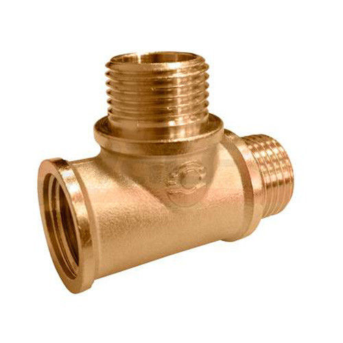 Тройник переходной VALFEX VF.133 ВР-НР 3/4&amp;quot;x1/2&amp;quot;x3/4&amp;quot; Ду 20x15x20 Ру 40 латунный