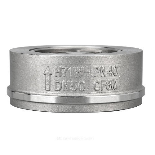 Клапан обратный Benarmo 3030 DN 150 PN 40 осевой межфланцевый